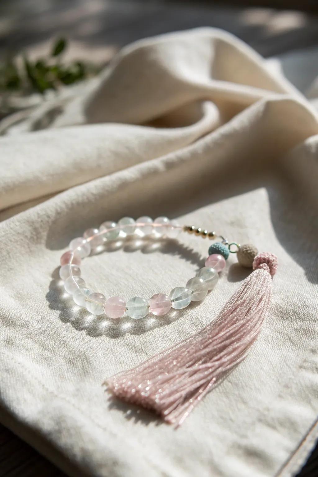 Boost your aesthetic with a playful bohemian fringe charm.