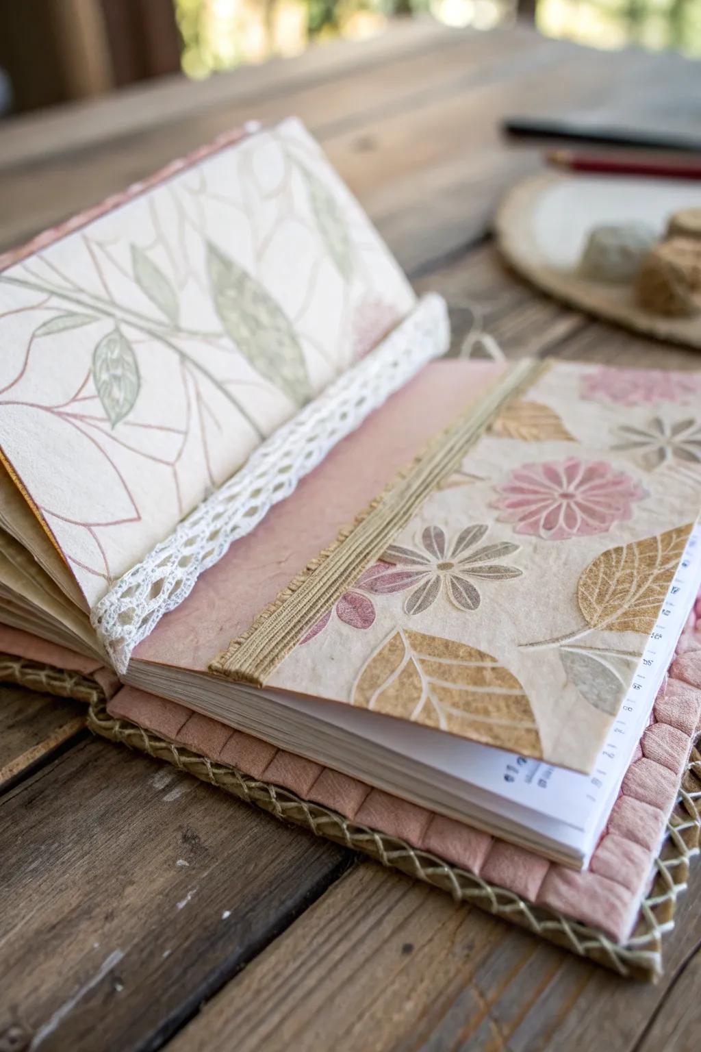 Uncover the skill of layering: Revamp your scrapbook using feels and depth.