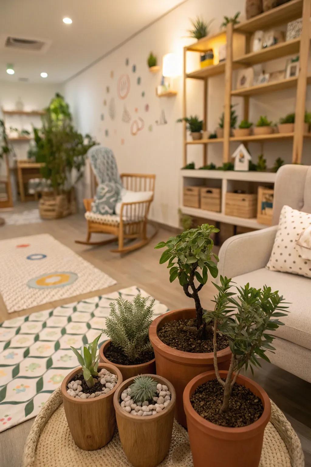 Nature-related details add vibrancy and freshness.