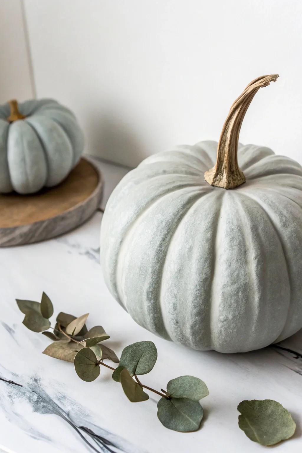 Enjoy the beauty of smooth design with a gourd, where textures shine.