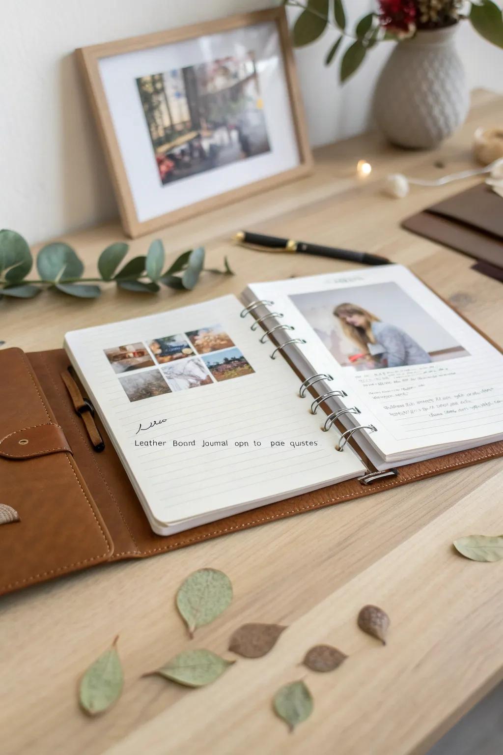Unleash your inventiveness with a dash of elegance: discover the skill of lettering in your scrapbook.