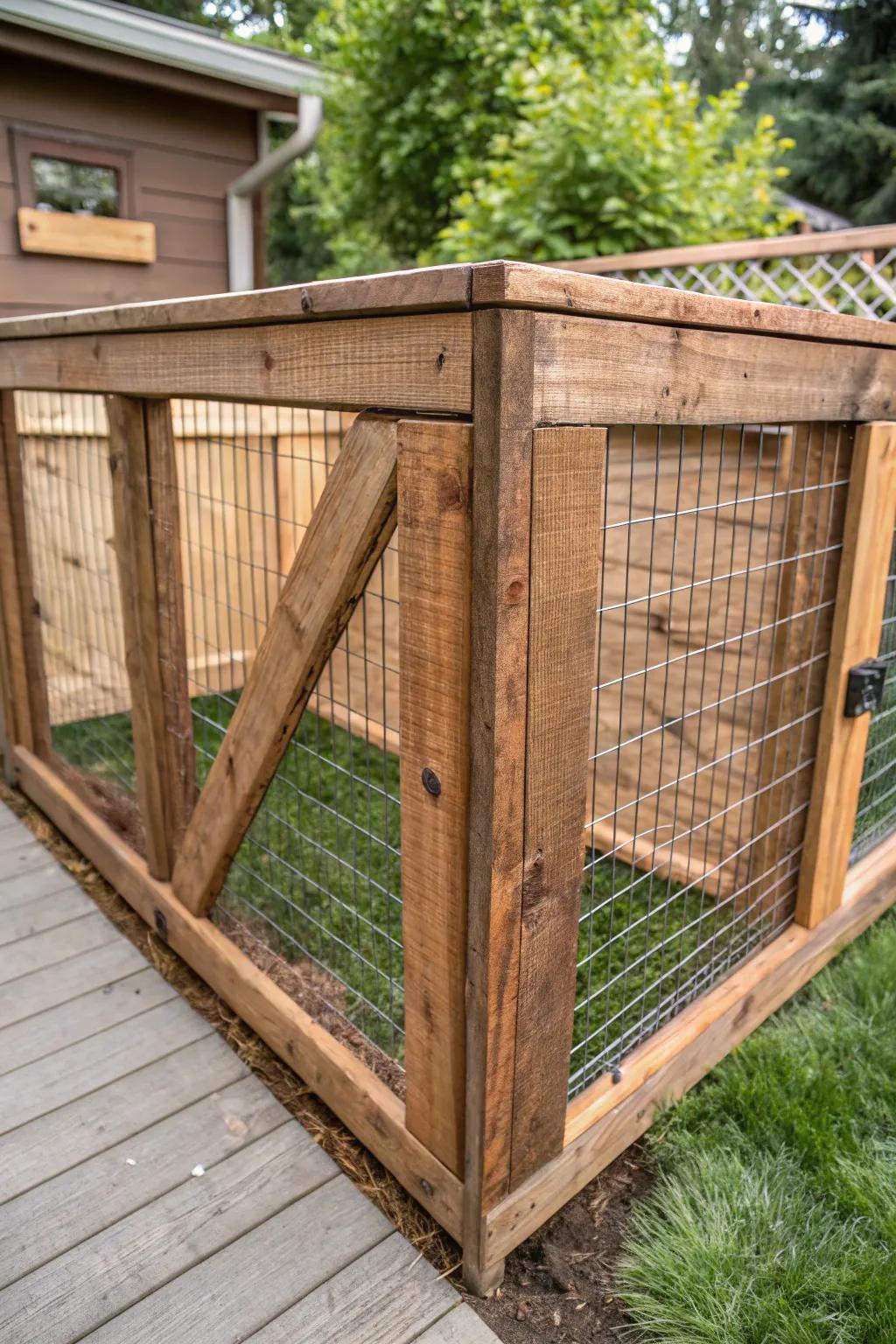 Where artistry meets the outdoors: Secure your zone with elegance.