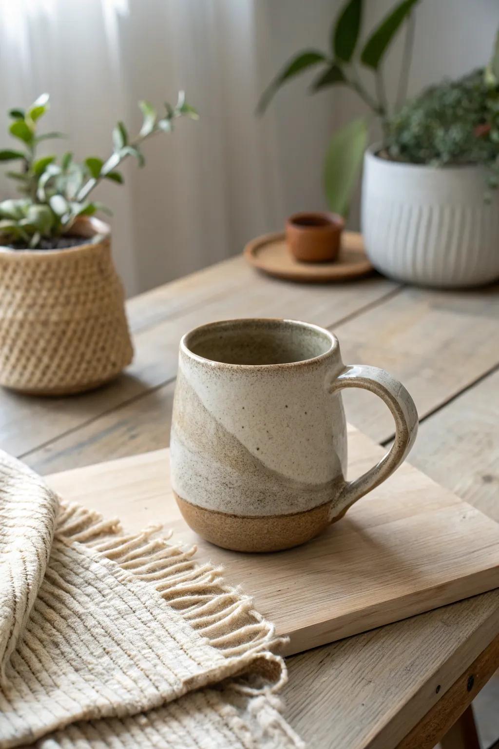 Drink in elegance with a mug that's as special as you. Discover the allure of uniquely made design.