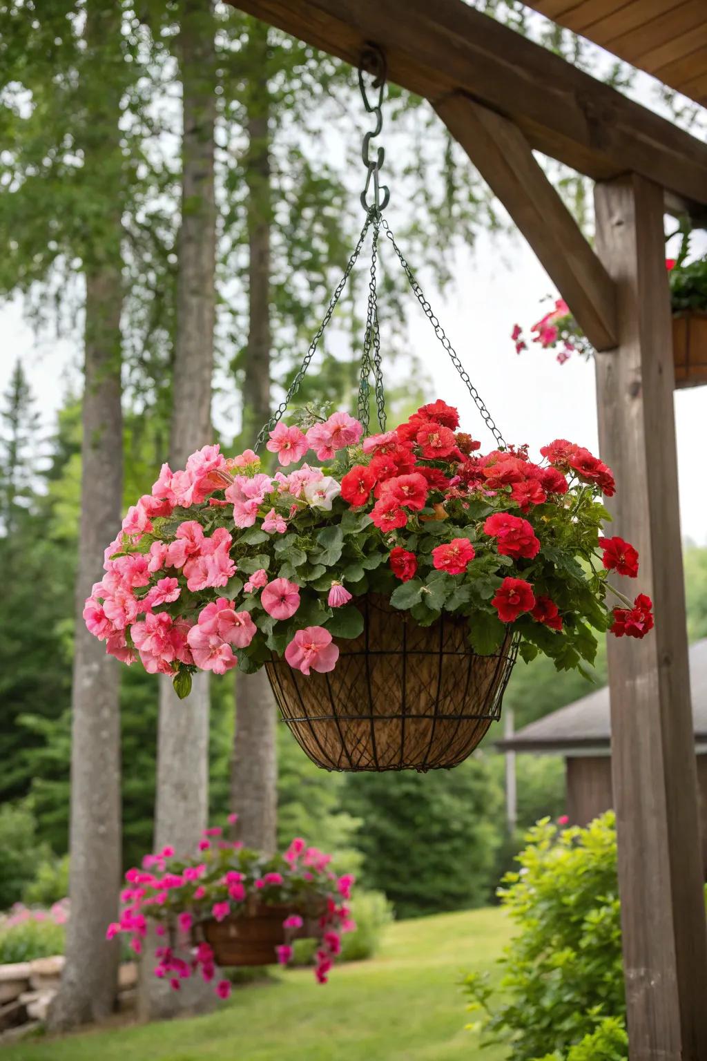 Tiered planting generates depth and an opulent, cascading impression.