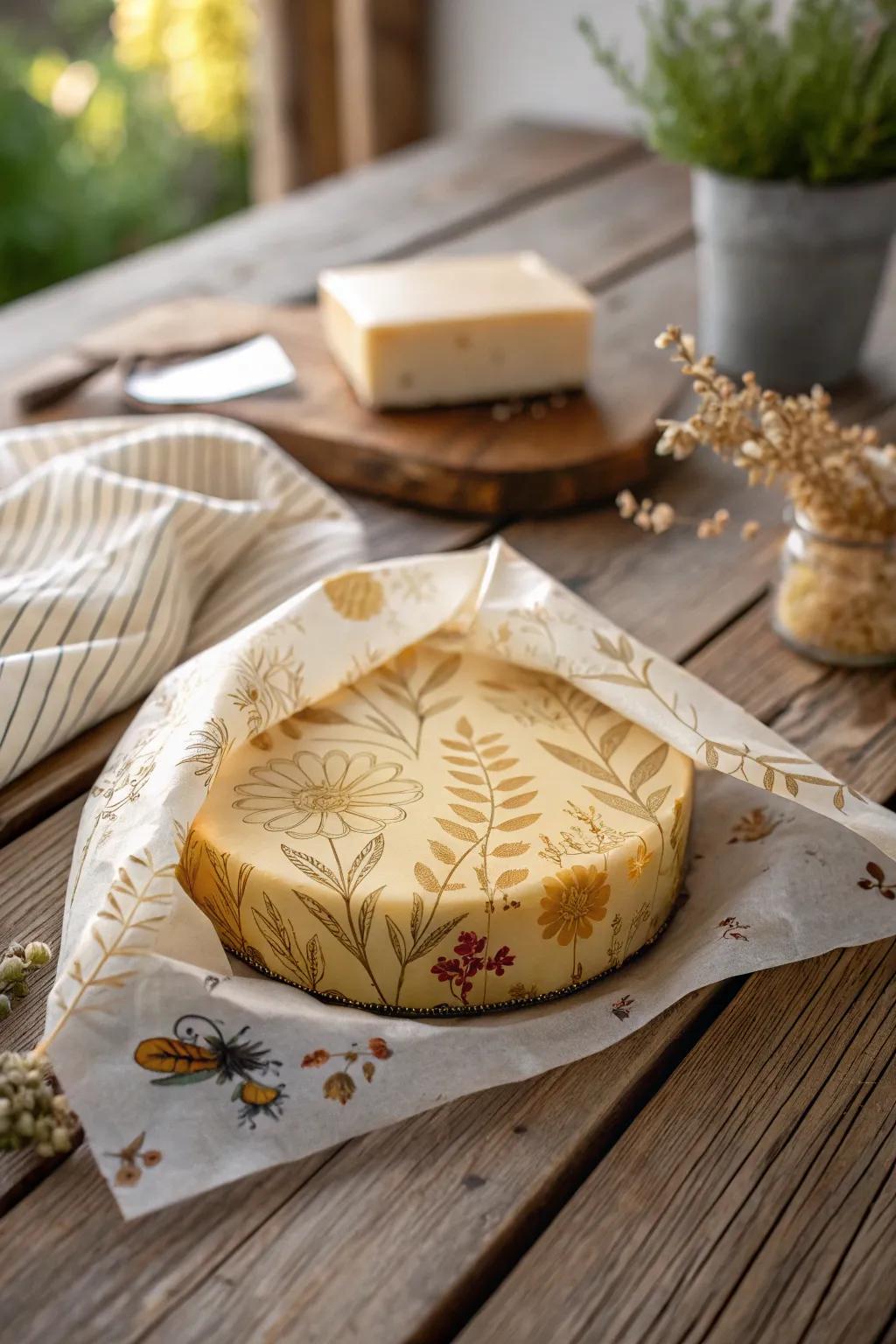 Embrace Eco-Chic: Upgrade your culinary space with handcrafted beeswax coverings.