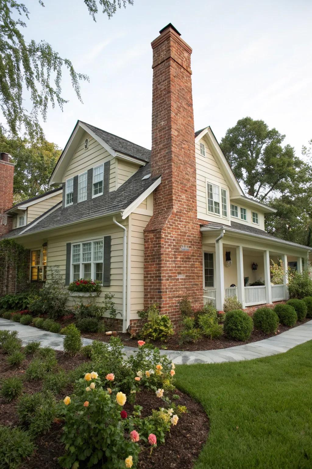 Chimney restorations bring a historical touch to your roof.
