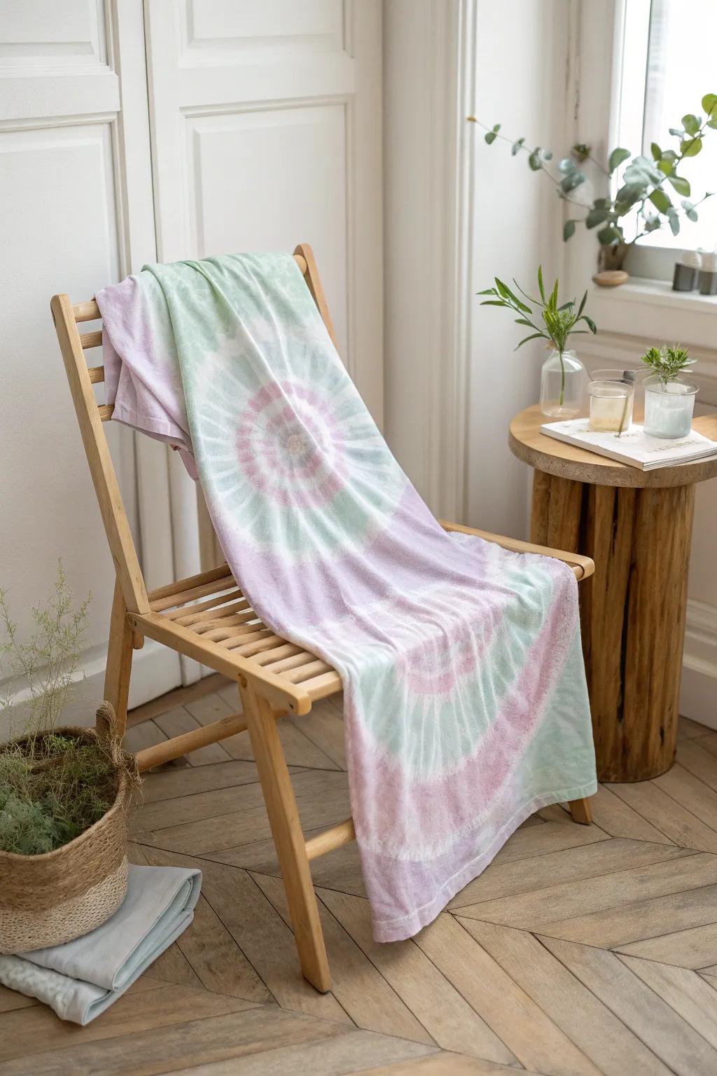 Unleash your creativity with pastel pattern dye magic – where simplicity meets vibrant artistry!