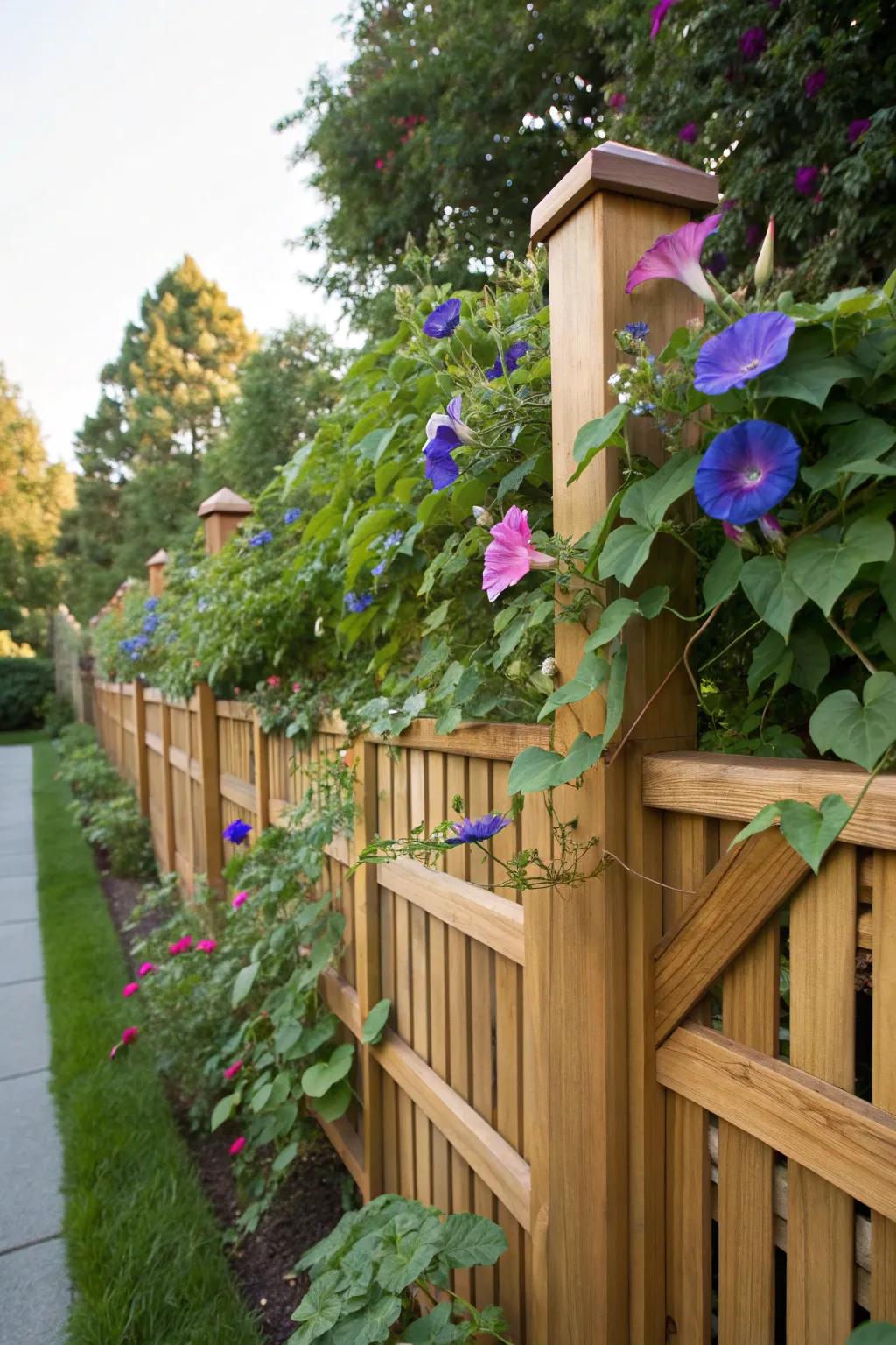Seamlessly merge practicality with nature's charm: A dog area that serves as a garden retreat.