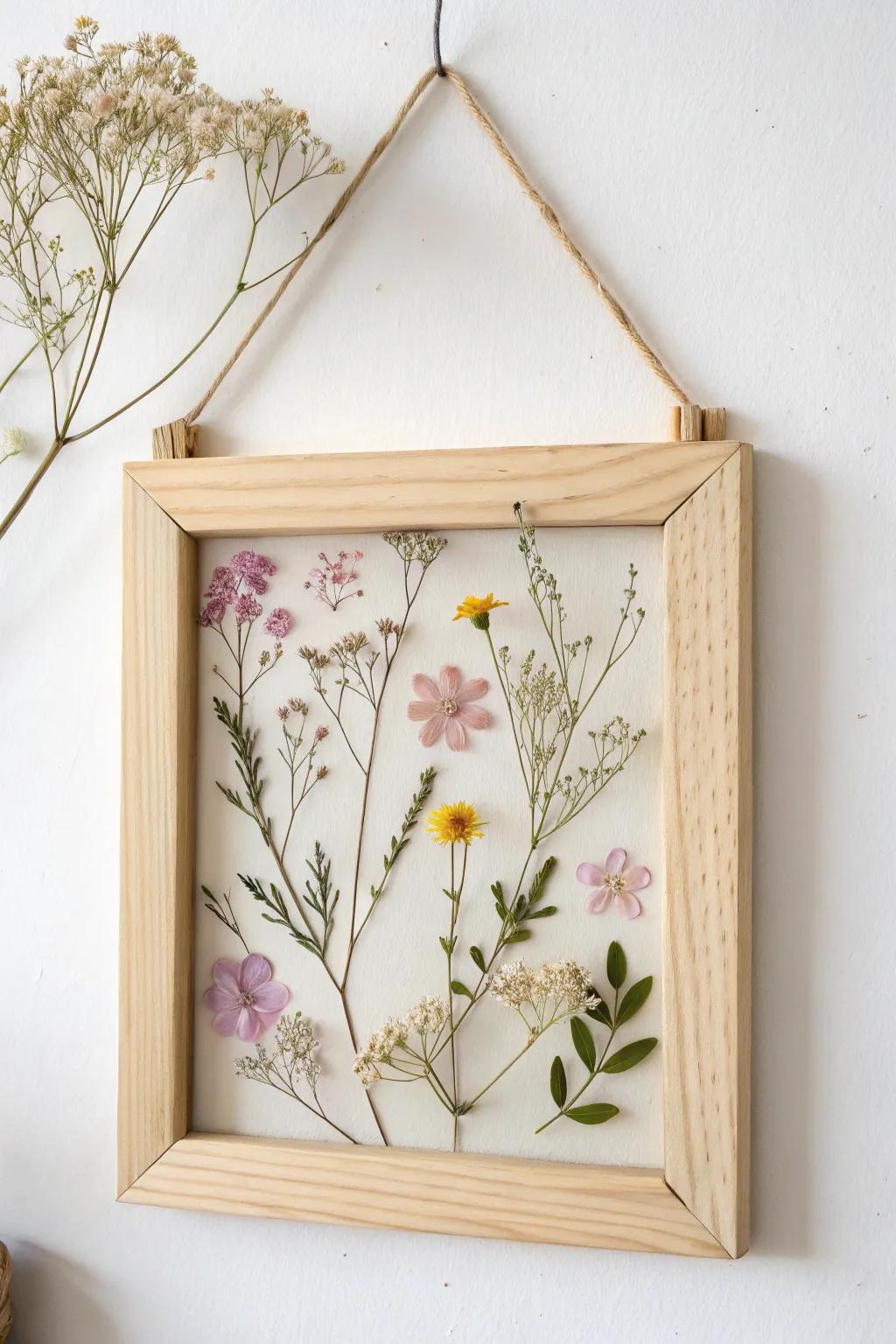 Nature encapsulated: bring eternal splendor to your area with preserved floral casings.