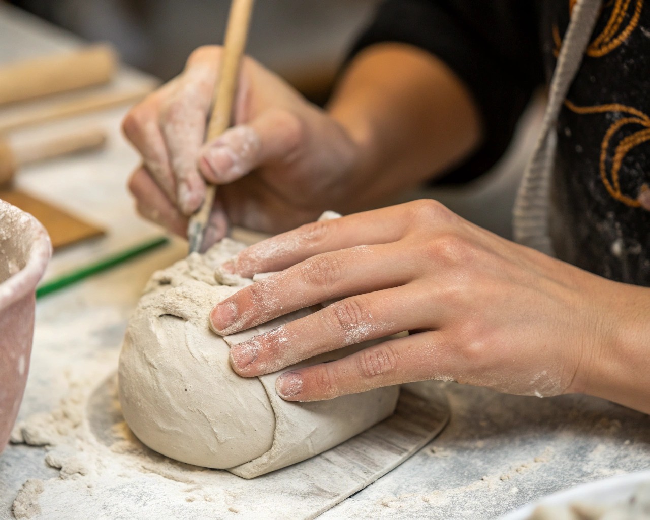 Choose the right clay and tools for the foundation of your zodiac sculpture.